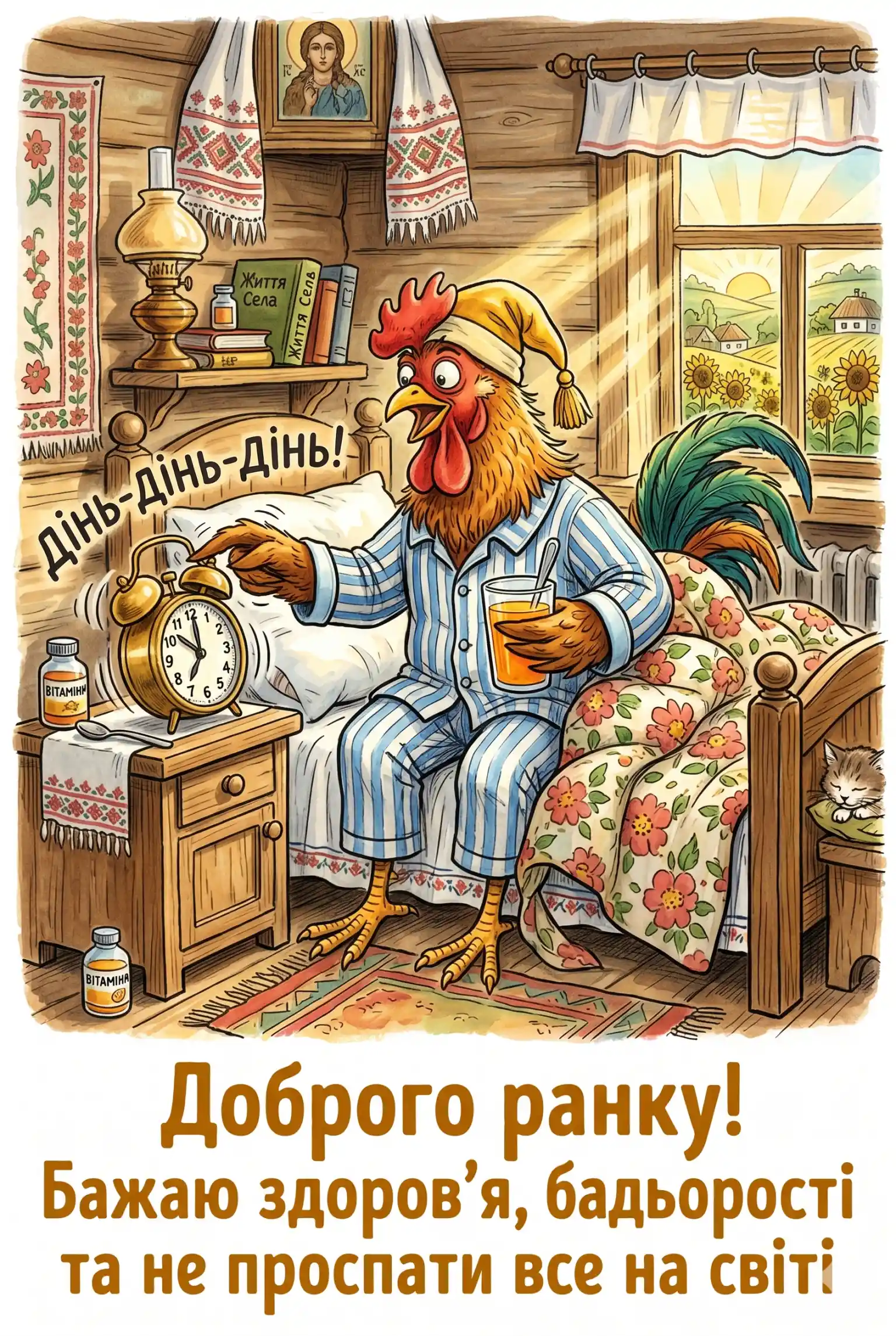 Доброго ранку, бажаю здоров’я: душевні картинки та щирі вітання для близьких