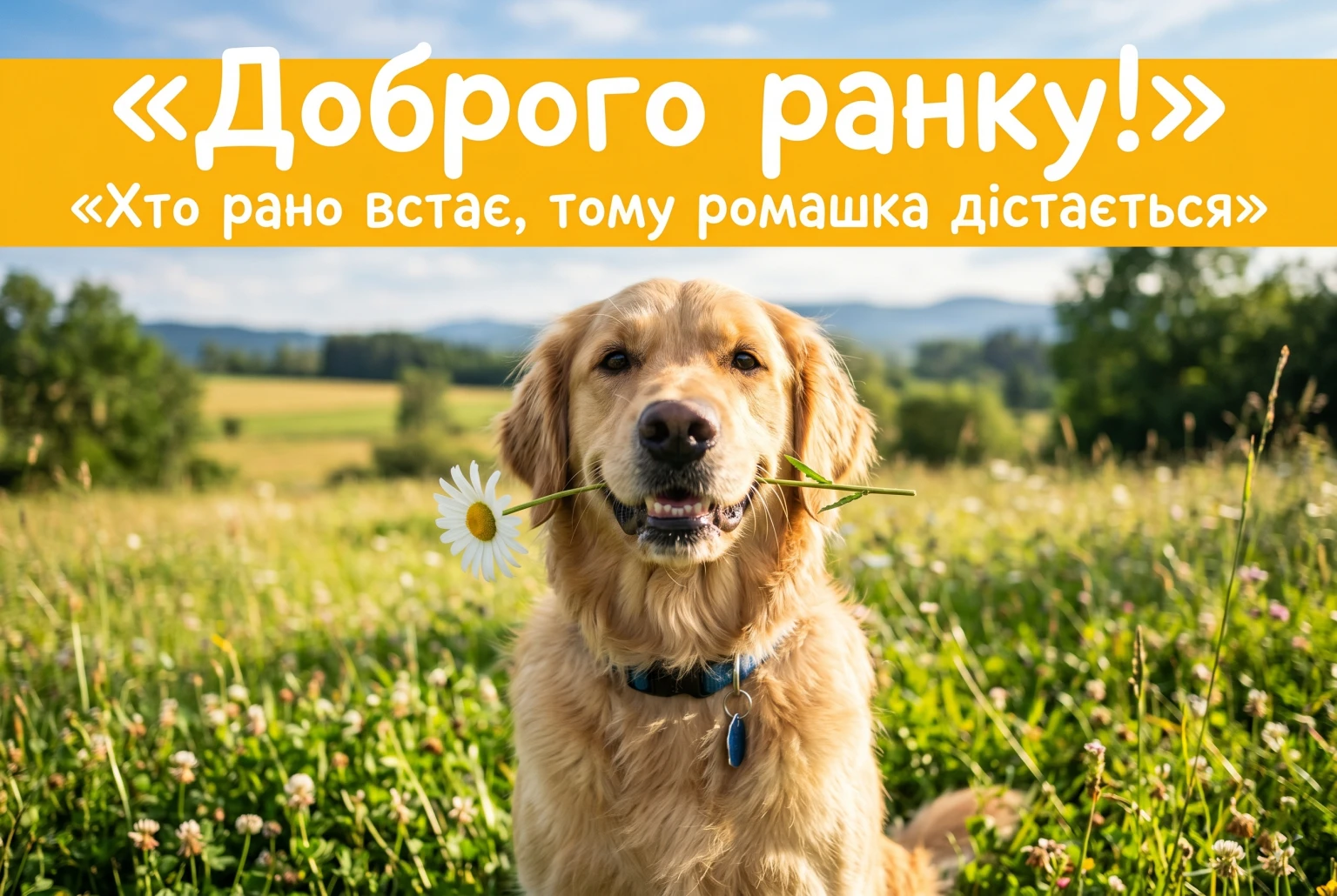 Ромашка: доброго ранку та найтепліші картинки для душевного початку дня