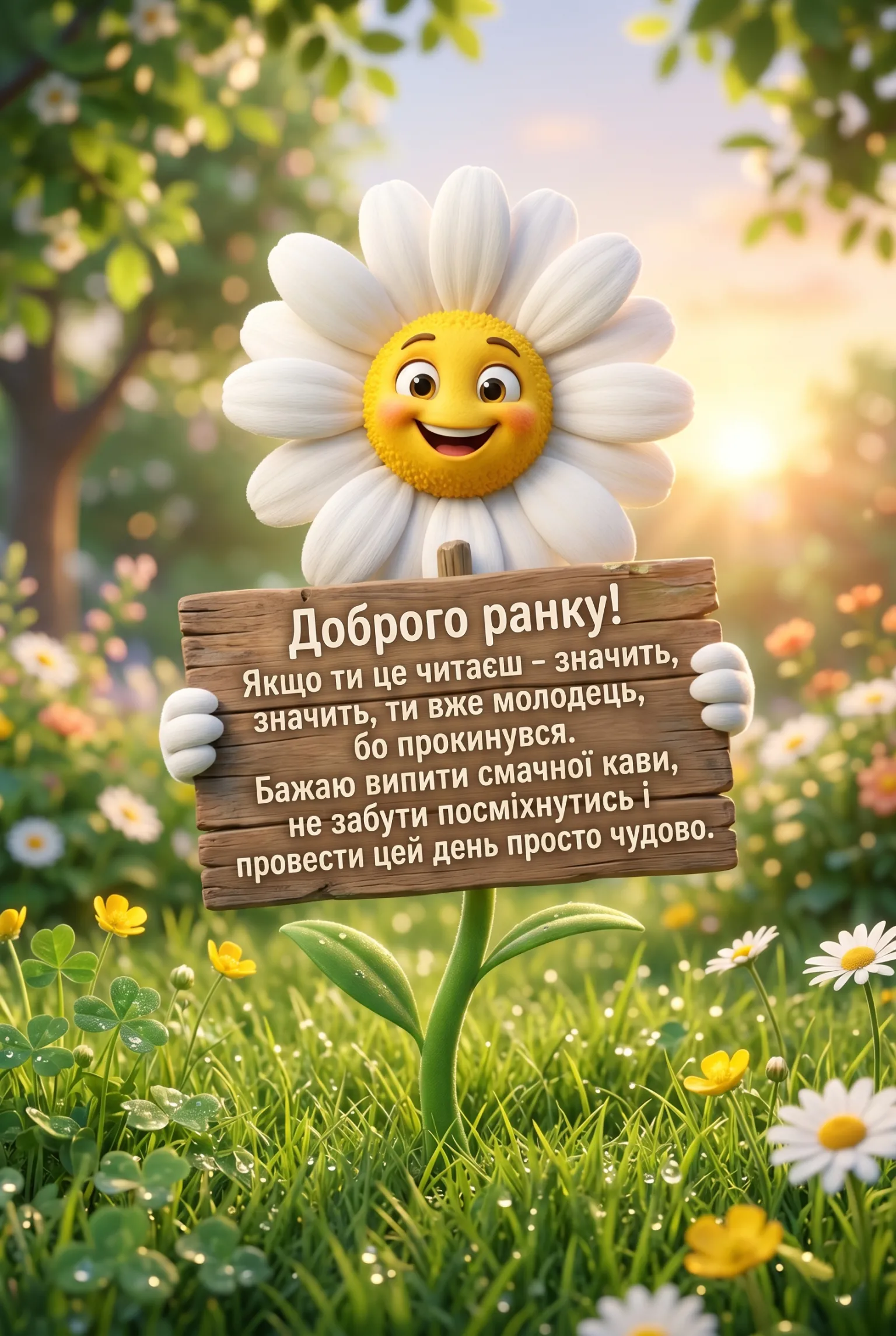Ромашка: доброго ранку та найтепліші картинки для душевного початку дня