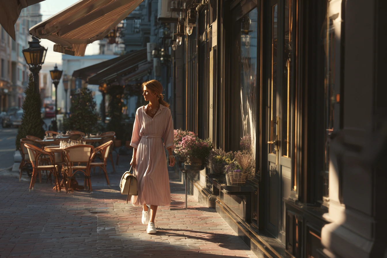 Стиль кежуал: як носити плаття з кросівками та виглядати жіночно
