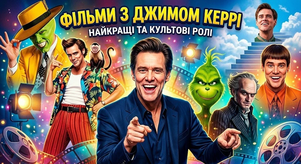 Найкращі фільми з Джимом Керрі для домашнього перегляду