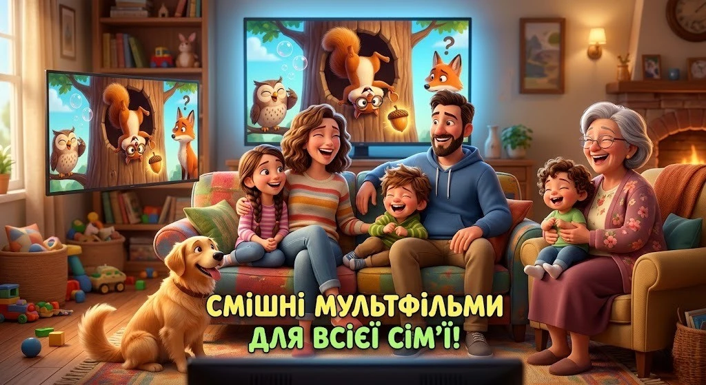 Найкращі смішні мультфільми для всієї сім’ї