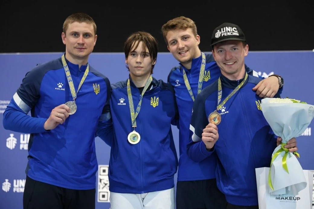 Сенсація від 17-річного шпажиста та тріумф олімпійської чемпіонки: як розпочався національний турнір з фехтування