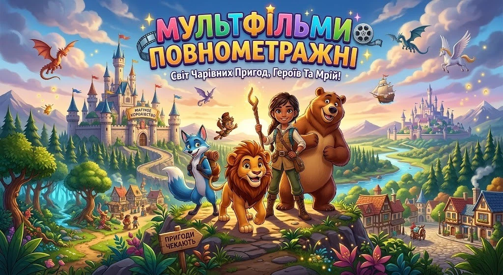 Найкращі повнометражні мультфільми