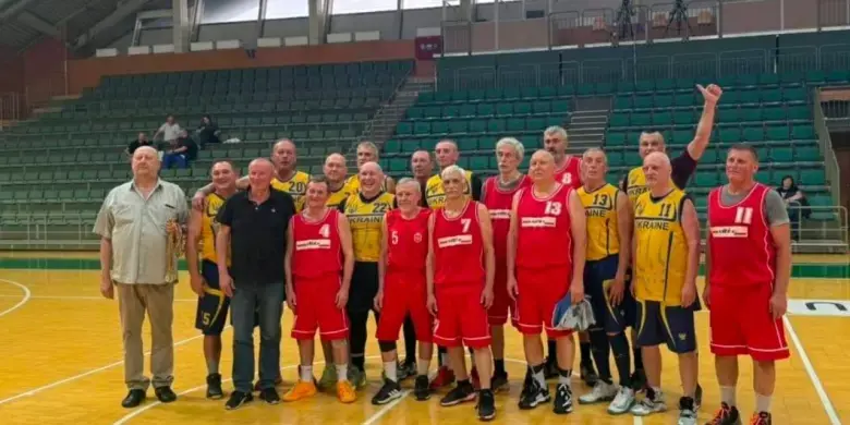 Тріумф ветеранів: збірна Одещини виборола золото на чемпіонаті України з баскетболу