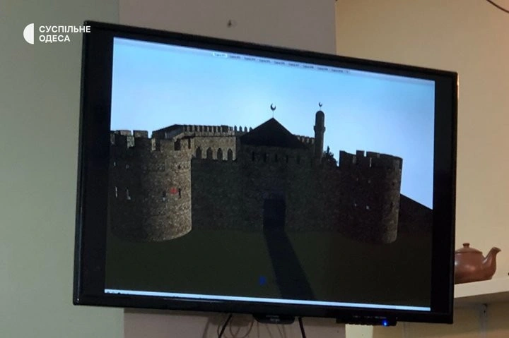 Одеська фортеця у цифрі: презентовано 3D-модель середньовічного Хаджибея