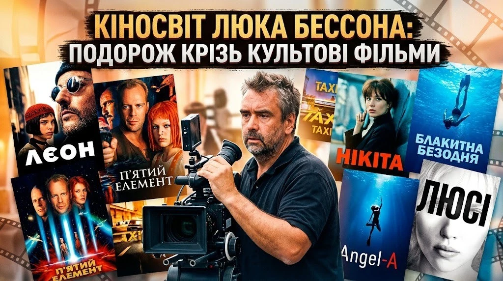 Фільми Люка Бессона, які прославили французьке кіно