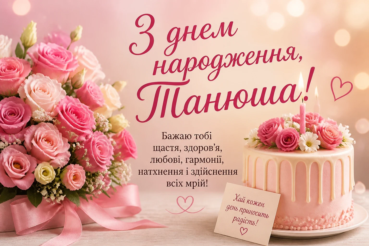 З днем народження Танюша